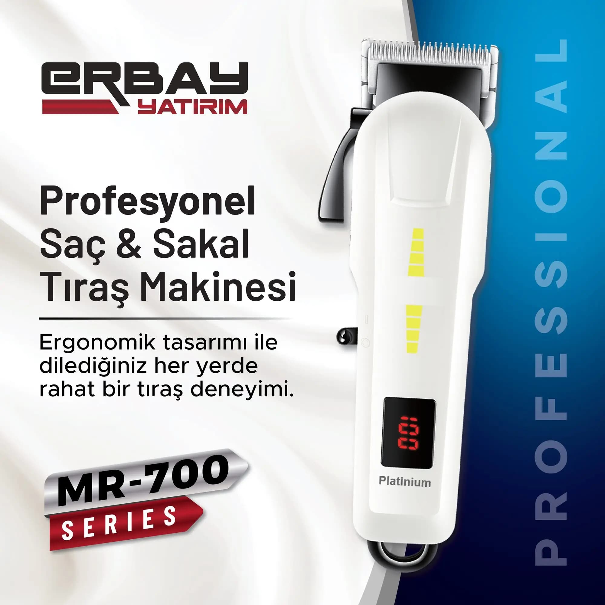 MR-700 - Profesyonel Saç ve Sakal Tıraş Makinesi